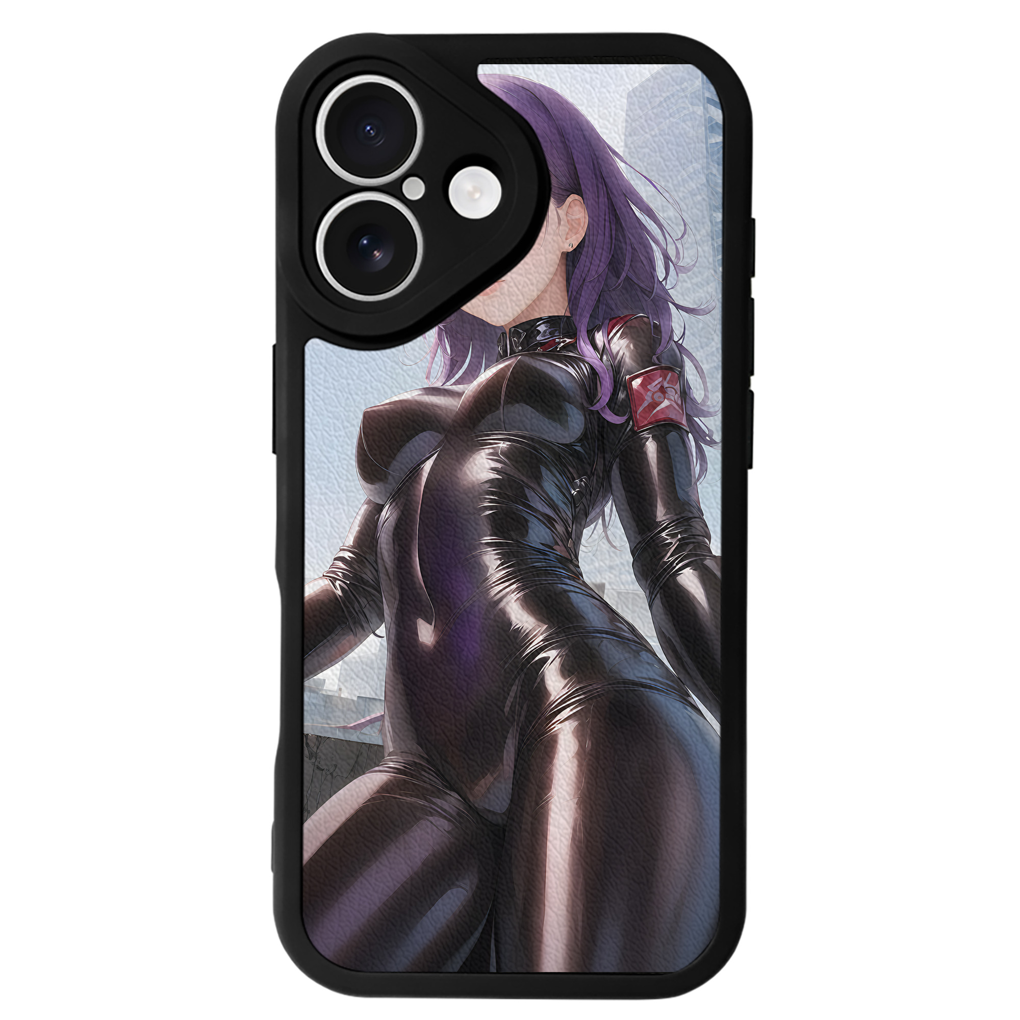 （画像用） EVA 新世紀エヴァンゲリオン 【iPhone 16シリーズ対応】シリコンスマホケース（レザー調） 材質：シリコン